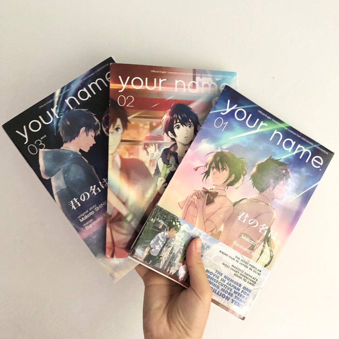 [FULL SET] Your Name Wolf Children Mangas Complete Set Volume 13