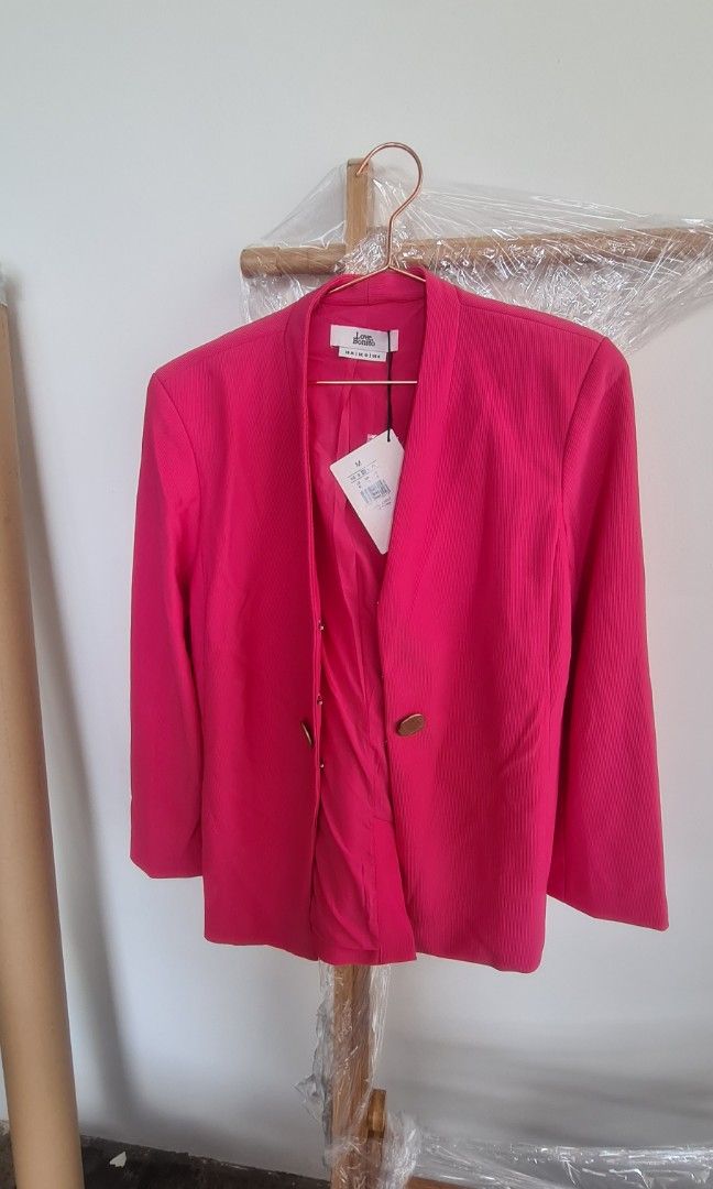 Fuschia Pink Blazer