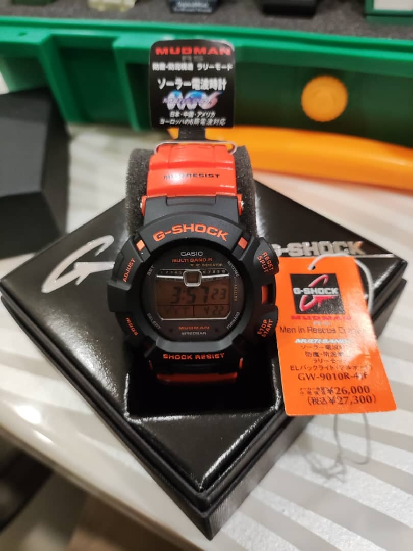 CASIO G-shock GW-9010R MUDMAN 付けろ マッドマン