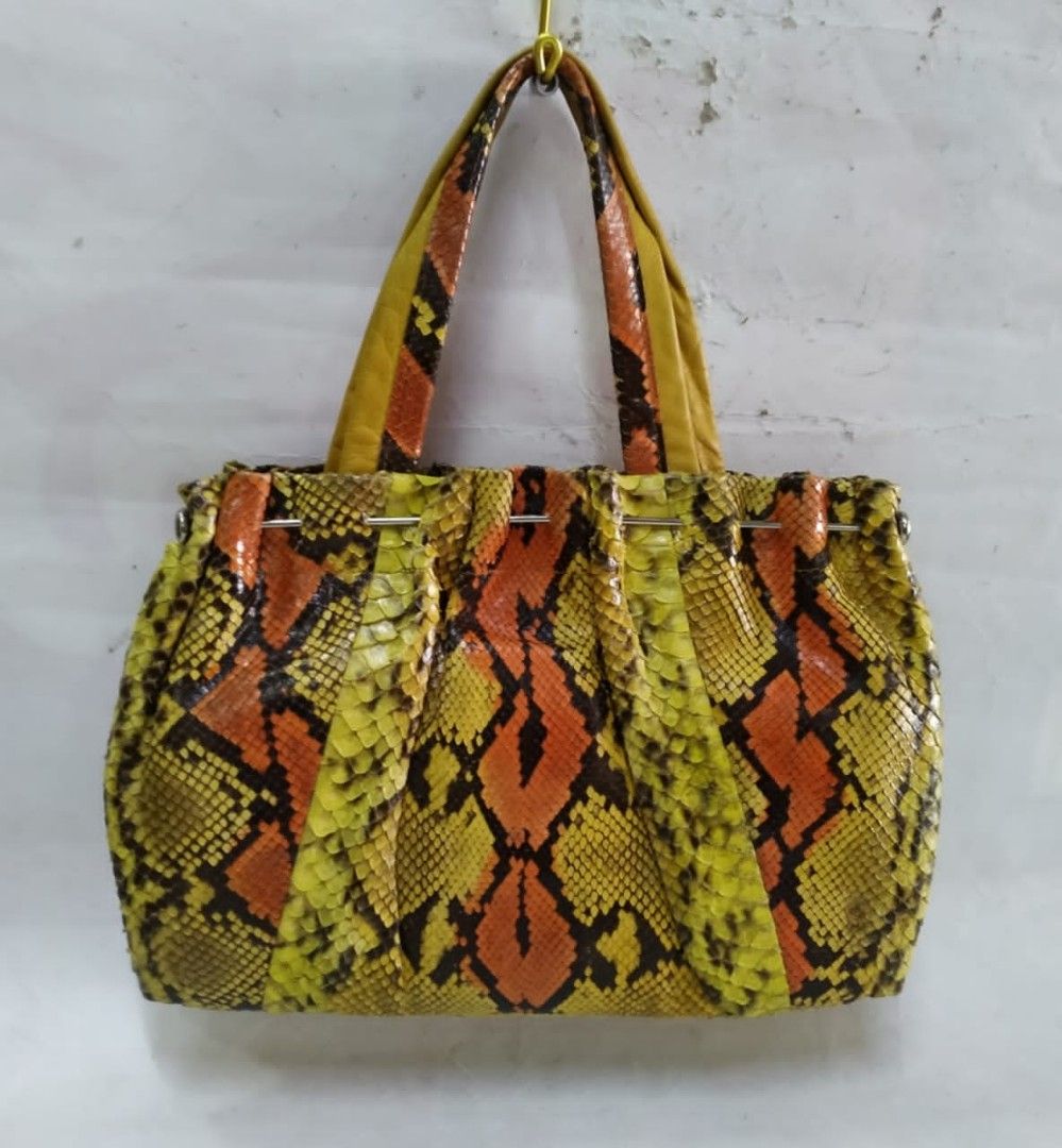 Snakeskin shoulder bag hot sale