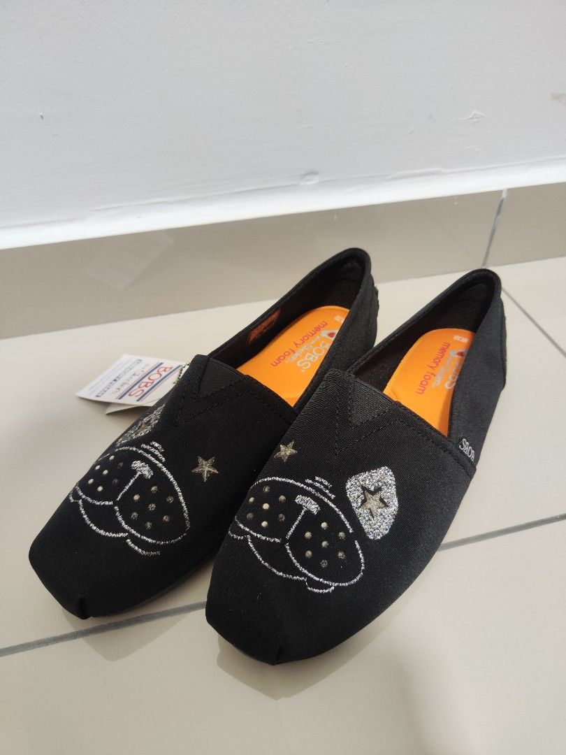 Skechers black dolly shoes hotsell