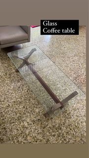 Glass Coffee table