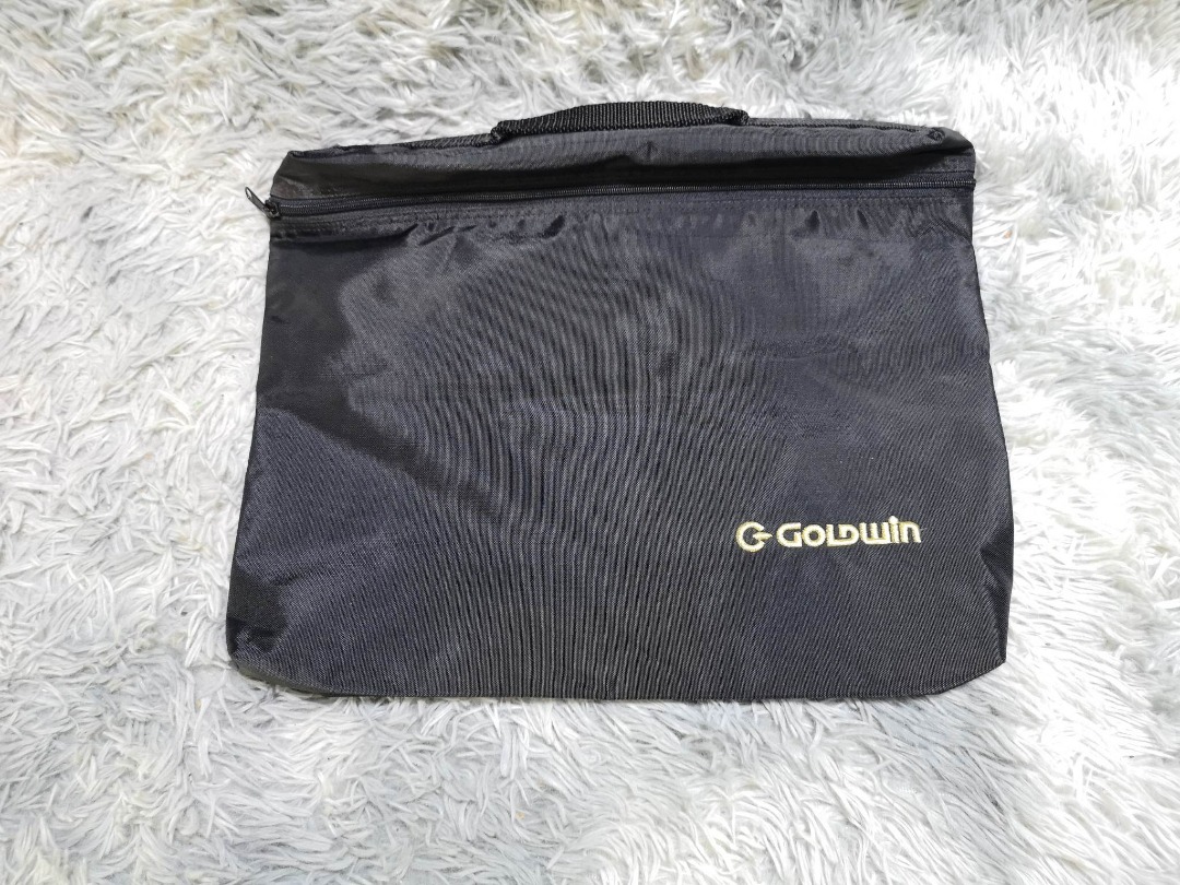 Goldwin Black Zipper Closure Laptop Bag on Carousell