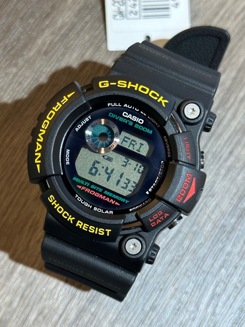 G-Shock GW-200Z-1 中古二手G-SHOCK Frogman gw-200z-1 GW200Z-1 第四