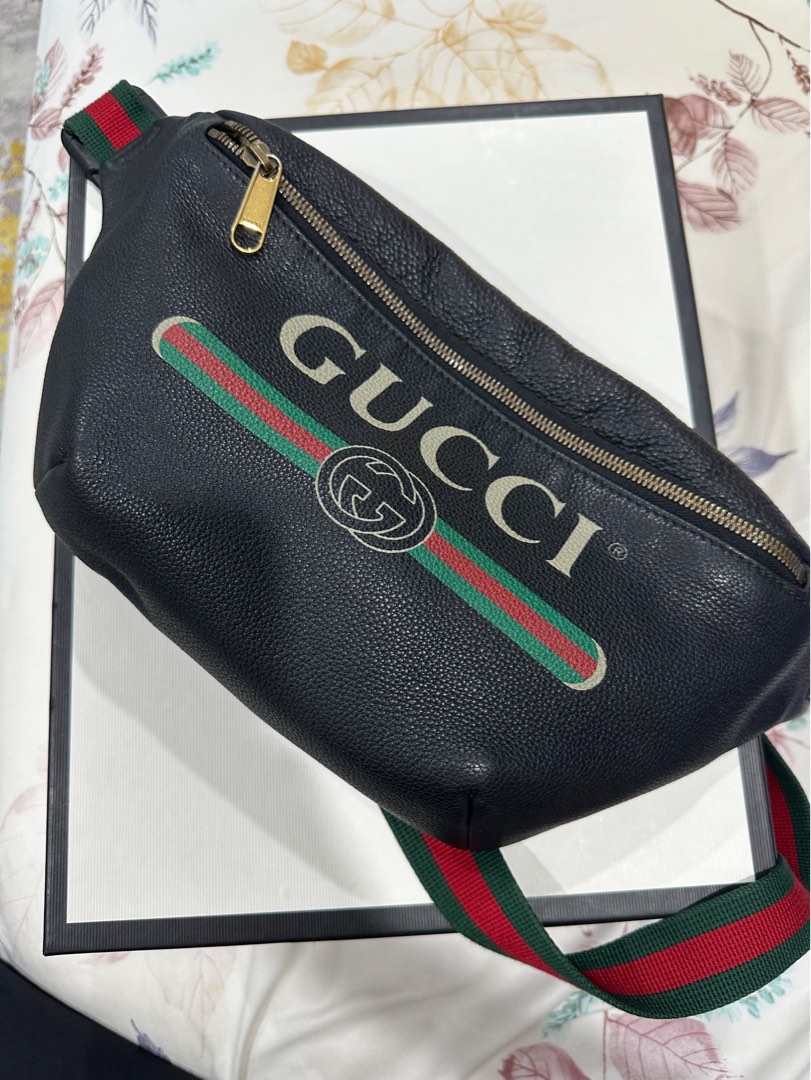 Gucci bumbag large size, Luxury, Bags & Wallets on Carousell