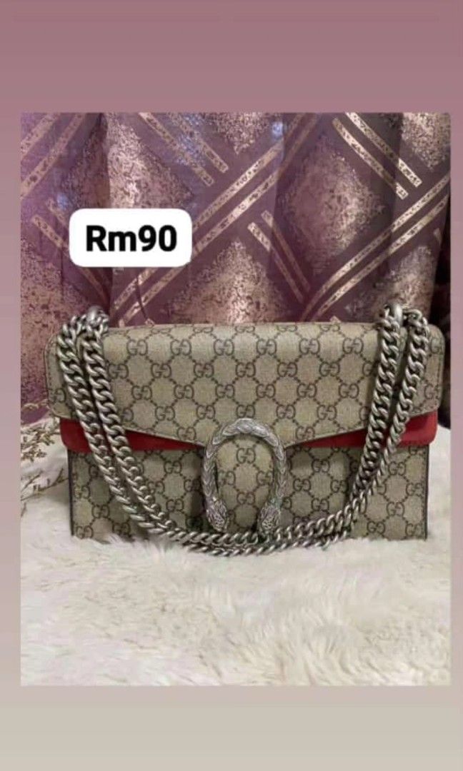 Pre-order] GUCCI Dionysus WOC (Red / Gold), Luxury, Bags & Wallets on  Carousell