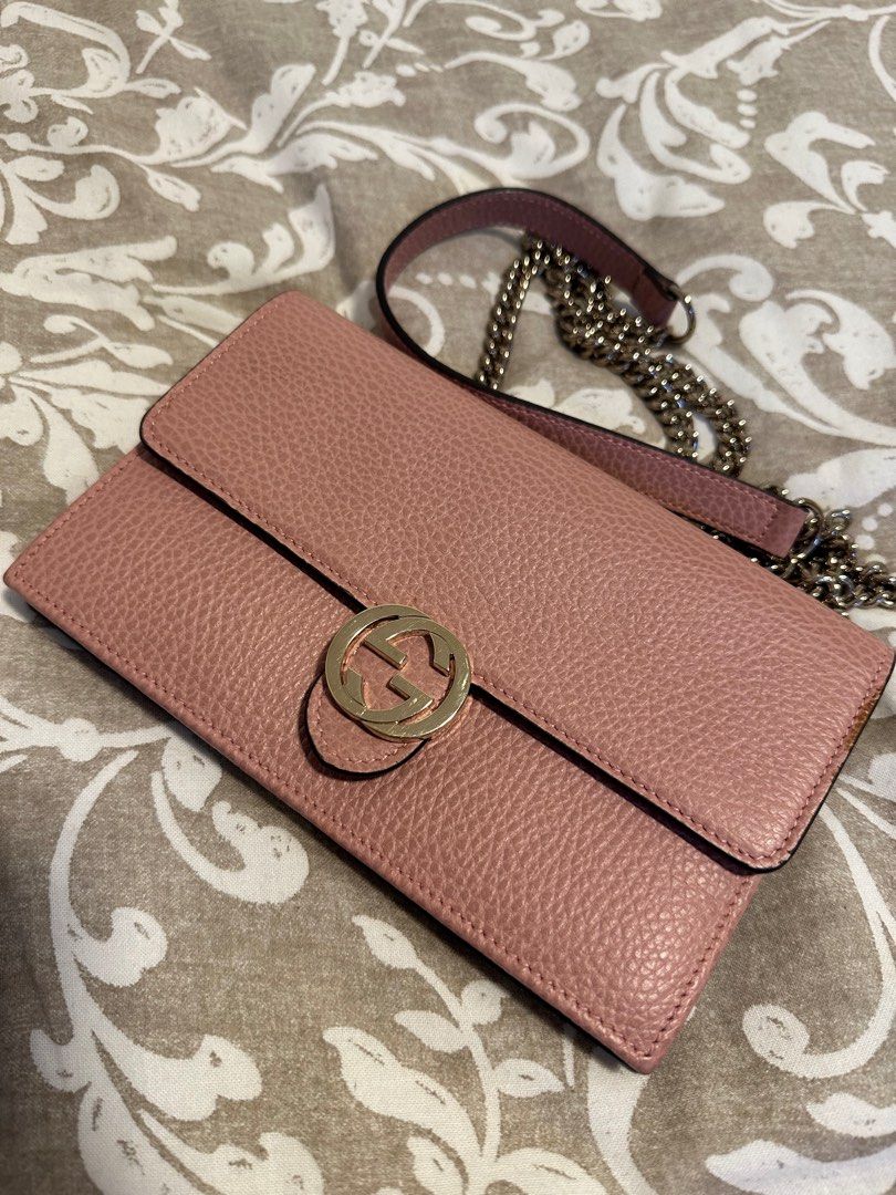 GUCCI INTELOCKING WOC Women s Fashion Bags Wallets Cross body