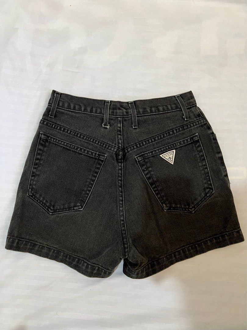 High waisted guess shorts clearance