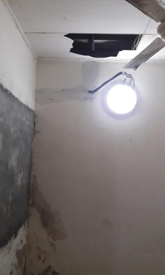 Hacking conceal Aircond Copper pipe with wiring, Services, Home