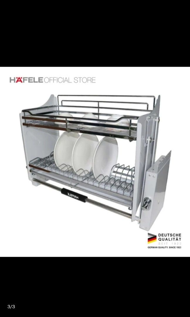 Hafele PullDown Dish Rack 600mm on Carousell
