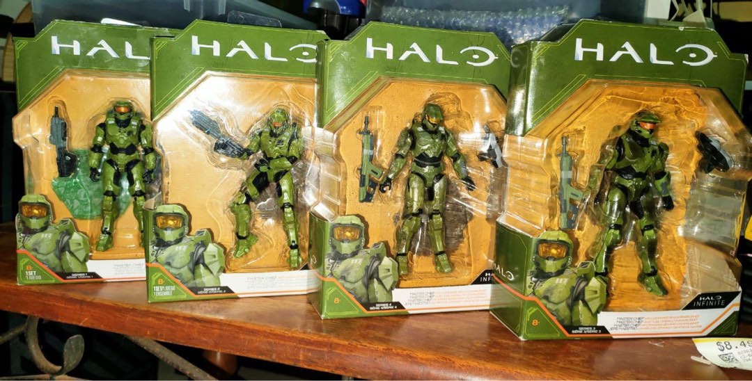 HALO Action Figures (3.75”) [Brand New], Hobbies & Toys, Toys & Games