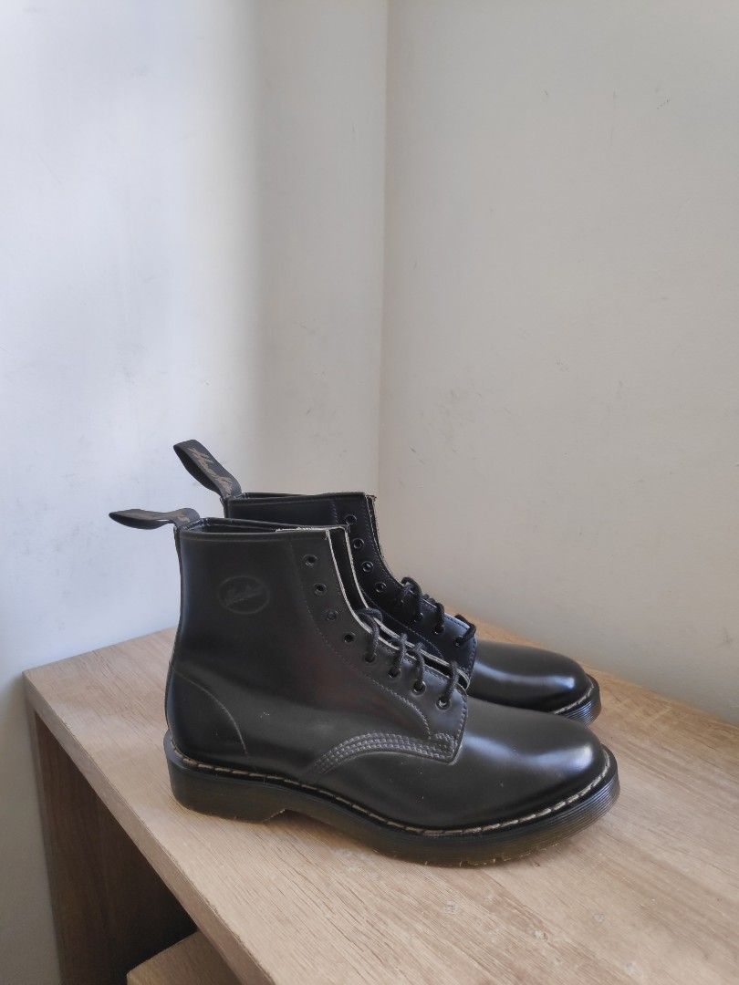 Hawkins No. 1 Black Derby Boot Not Dr. Martens Docmart Solovair