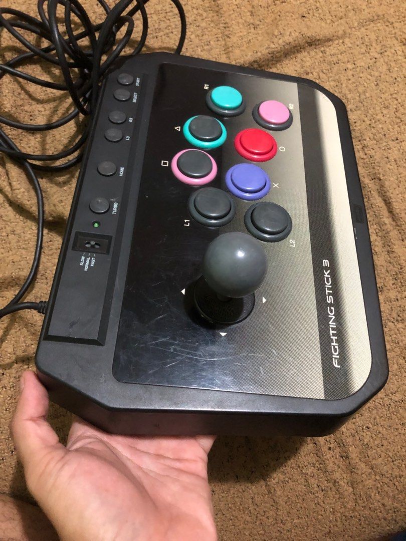 Console SEGA SATURN Giappone con Hori Fighting Stick Console SEGA SATURN Giappone con Hori Fighting Stick