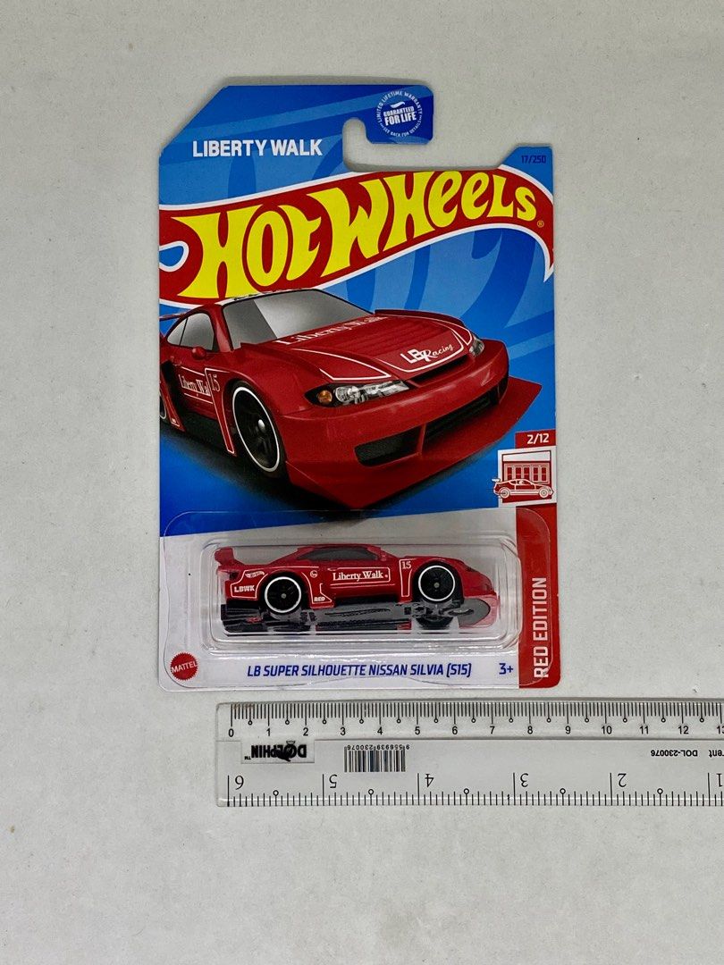 Hot Wheels Liberty Walk LBWK SUPER SILHOUETTE NISSAN SILVIA S15 Red ...
