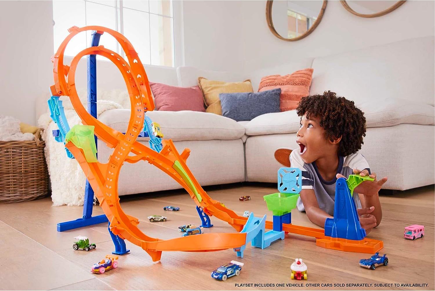 Tall race track toy new arrivals