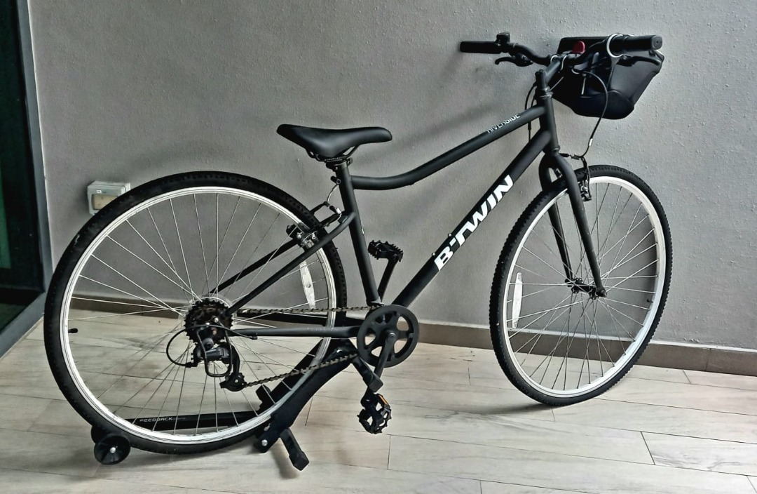 btwin riverside 100 black