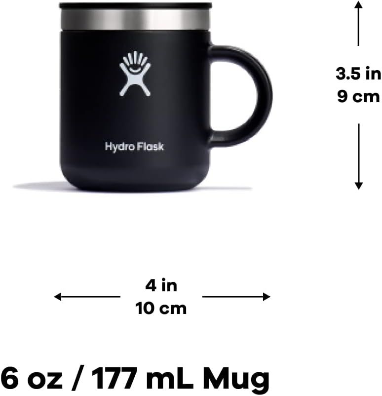 Hydro Flask 6 oz Insulated Coffee Mug, Bark