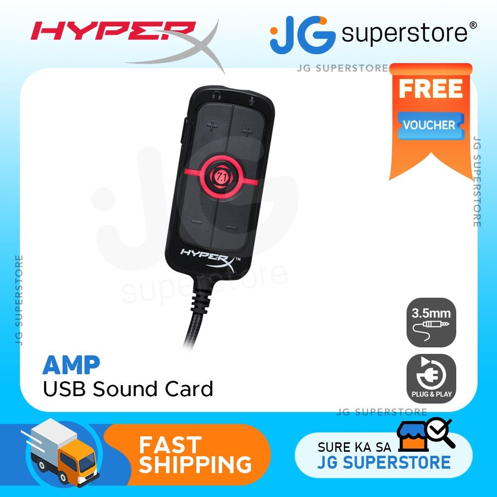 Hyperx amp usb sale sound card ps4