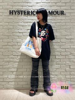 HYSTERIC GLAMOUR TOTE BAG630038719000351116