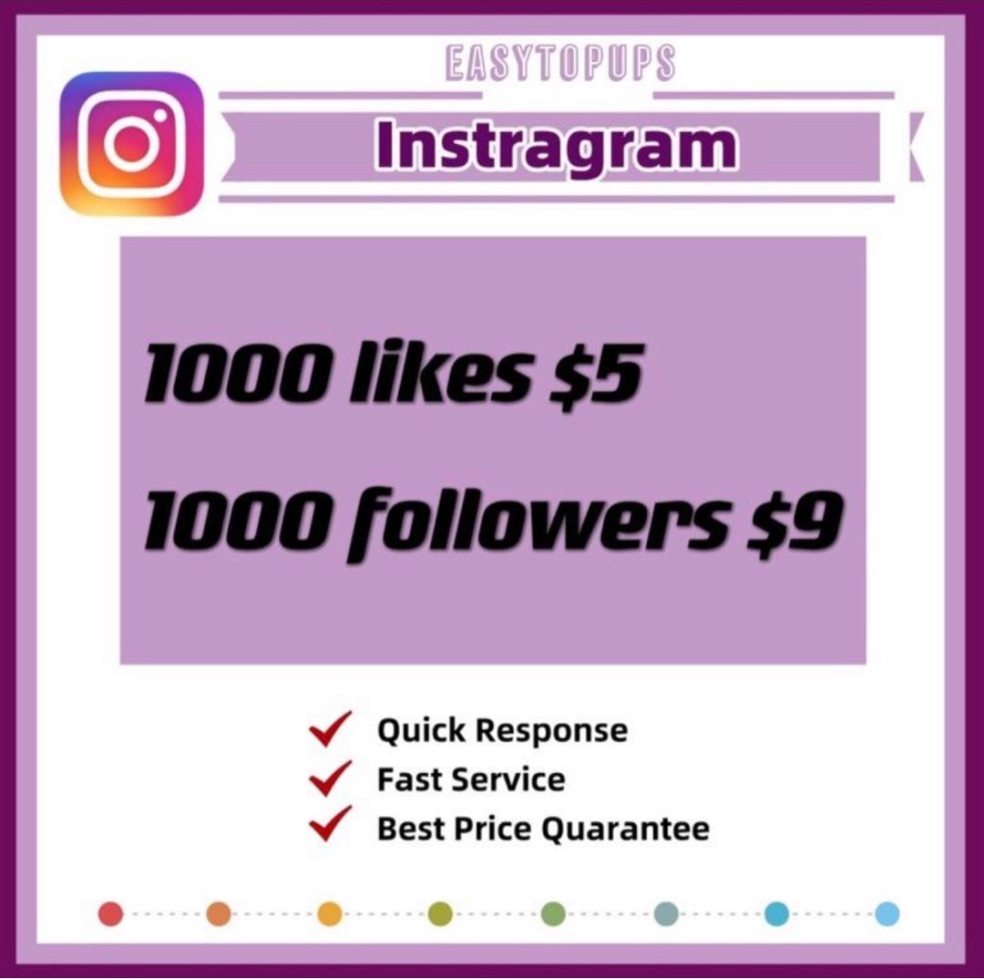 IG Instagram followers top up, Video Gaming, Gaming Accessories, Game