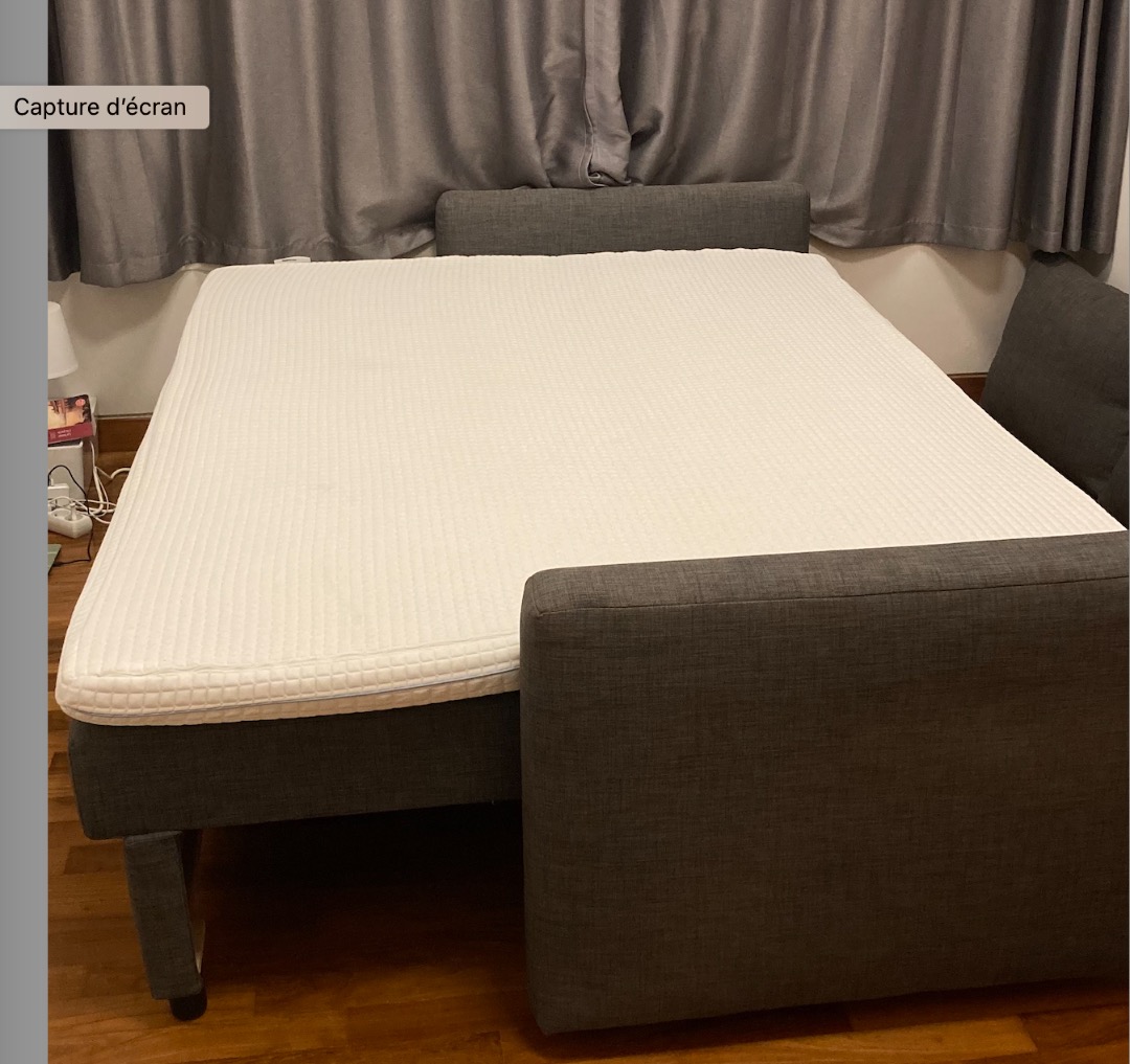 Knapstad top mattress ikea