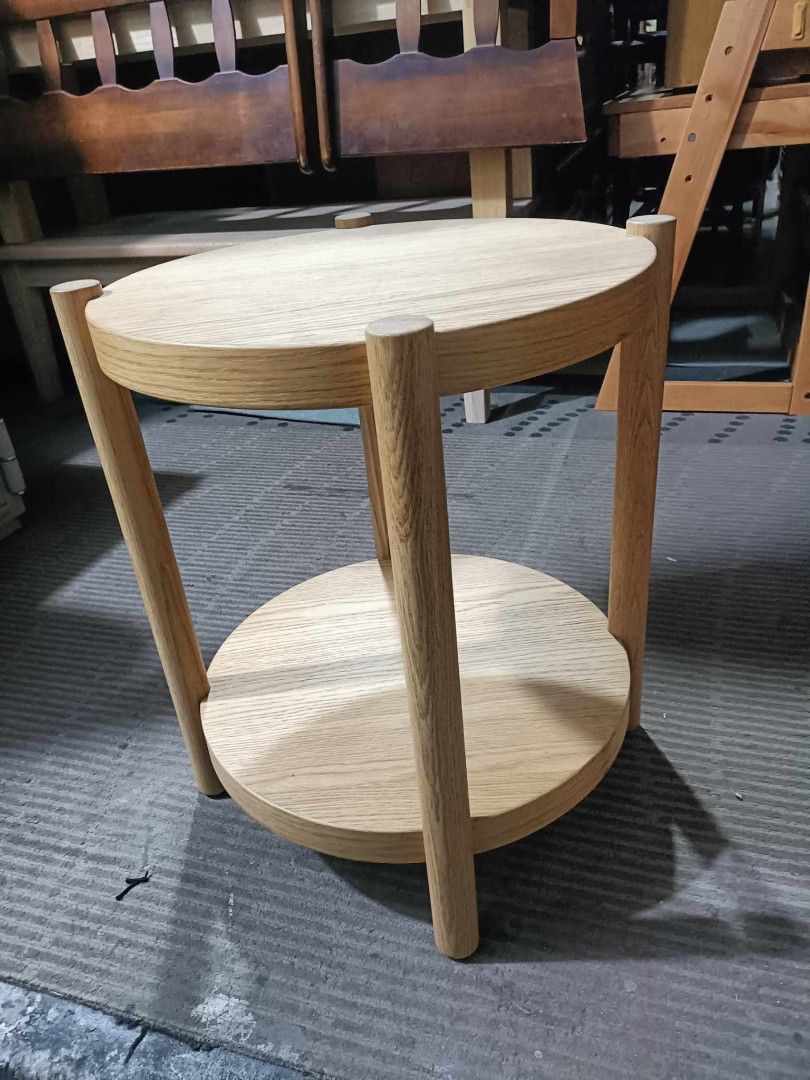 Ikea Listerby side table Oak veneer japan surpluz on Carousell