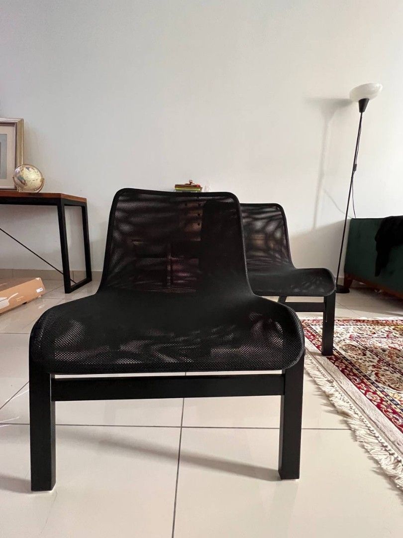 IKEA Nolmyra Chairs in Black, Furniture & Home Living, Furniture