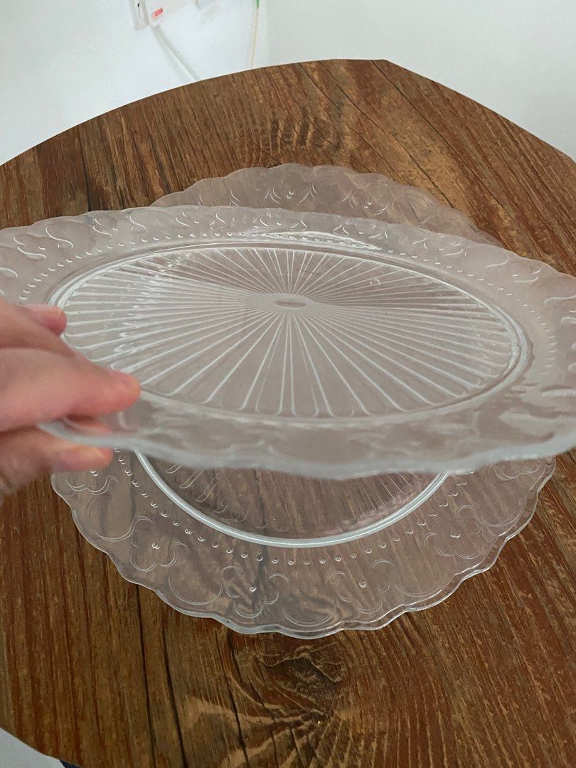 ikea glass plate