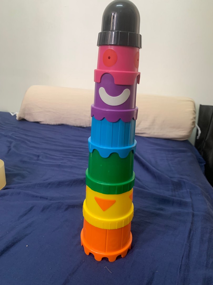 IKEA stacking toy montessori, Hobbies & Toys, Toys & Games on Carousell