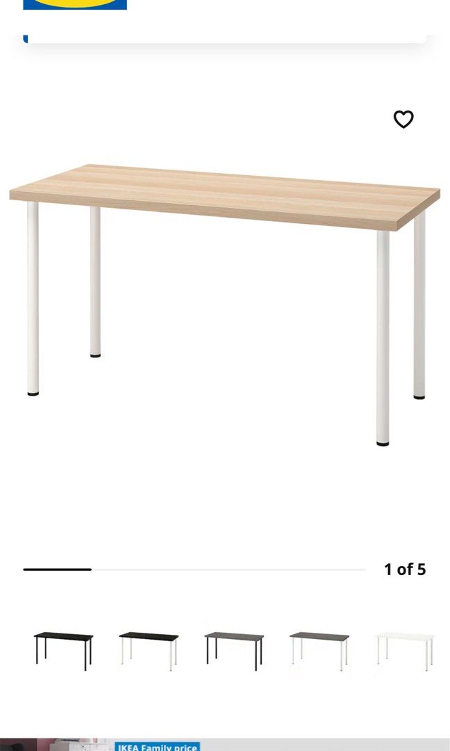 Ikea outlet adils white