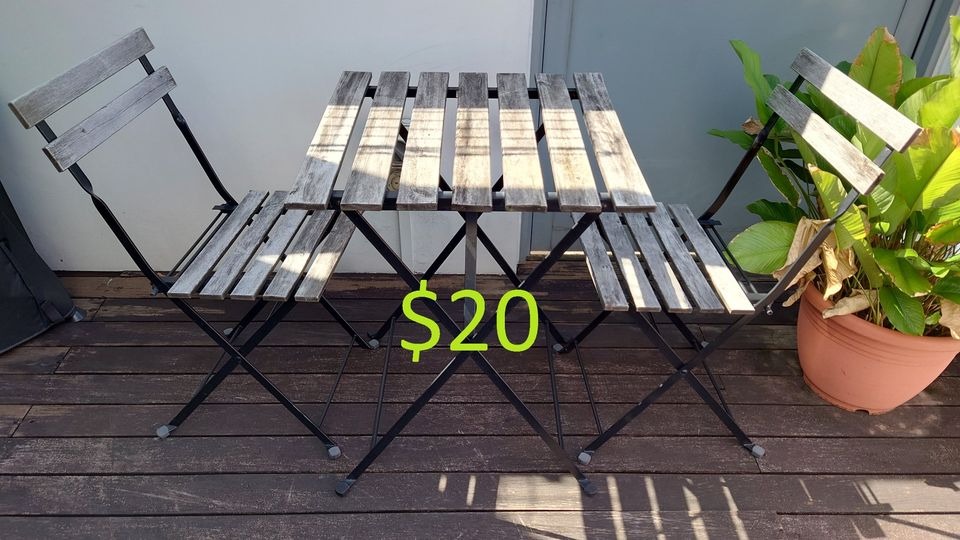 IKEA TARNO outdoor furniture set, Furniture & Home Living, Outdoor