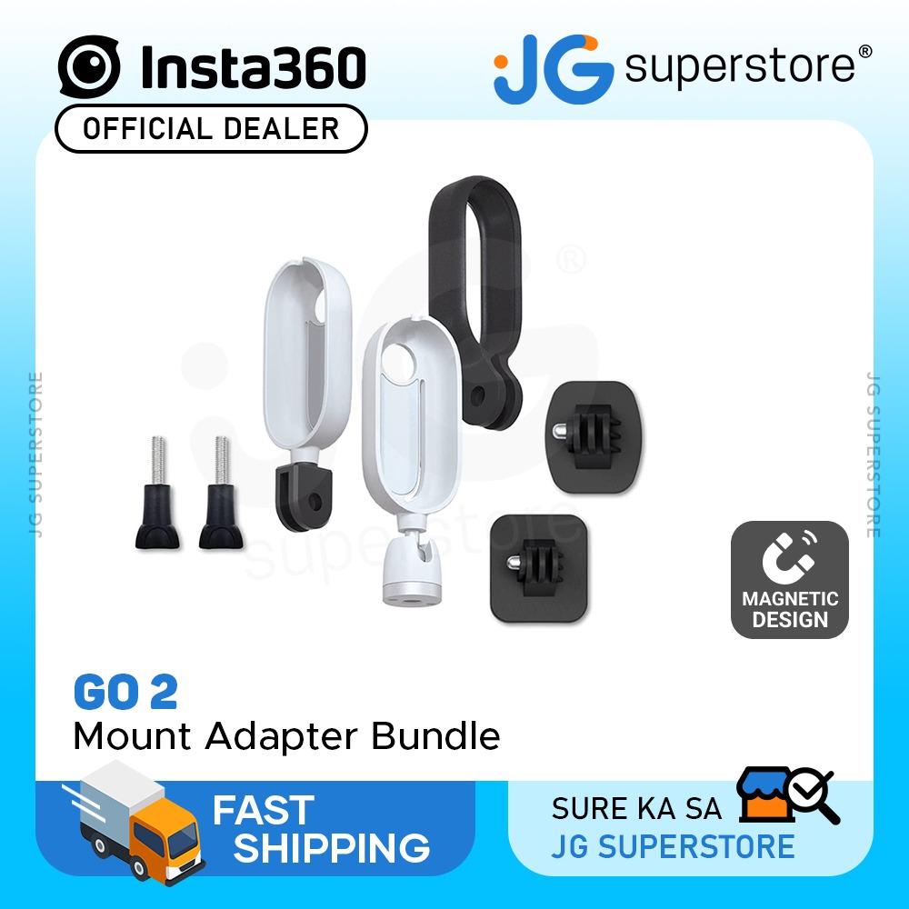 Insta360 Mount Adapter Bundle for GO 2 Camera Screw Mount