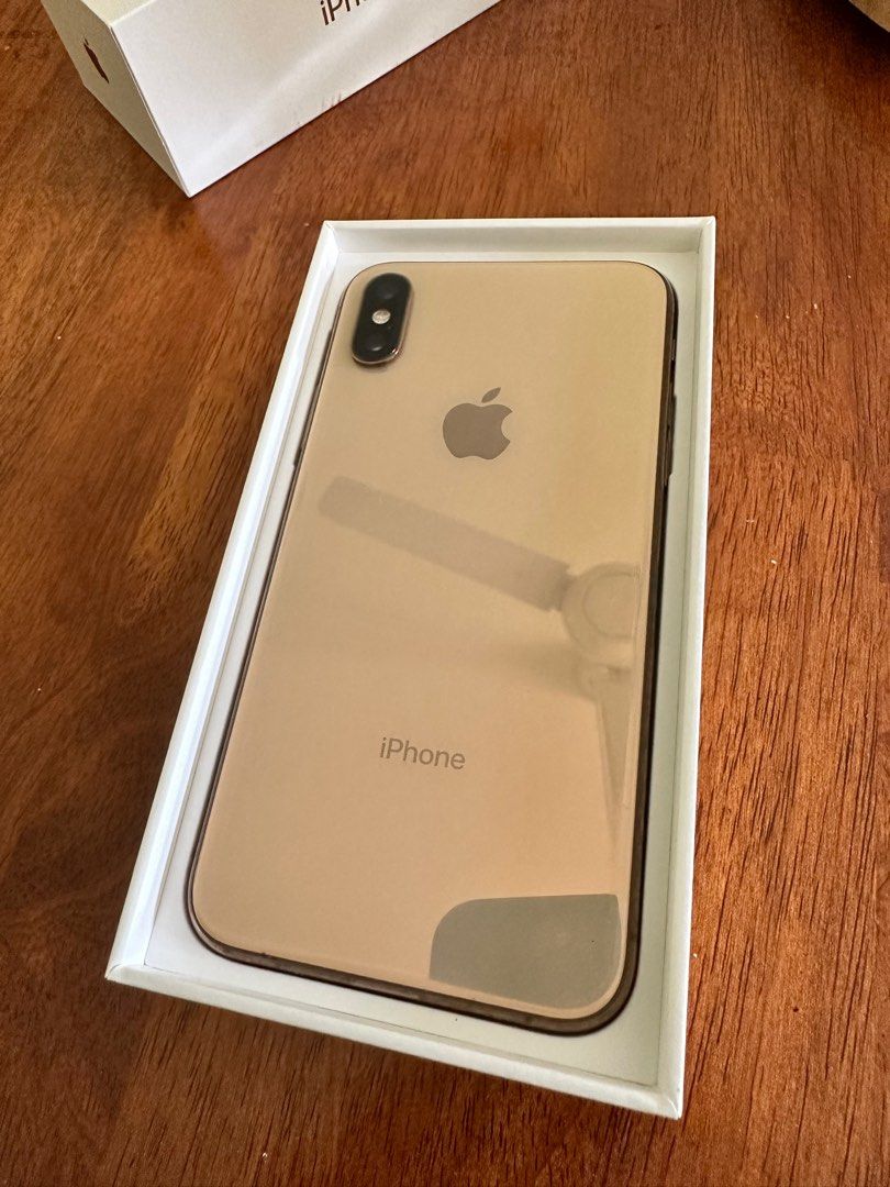 Iphone xs rose outlet gold 256gb
