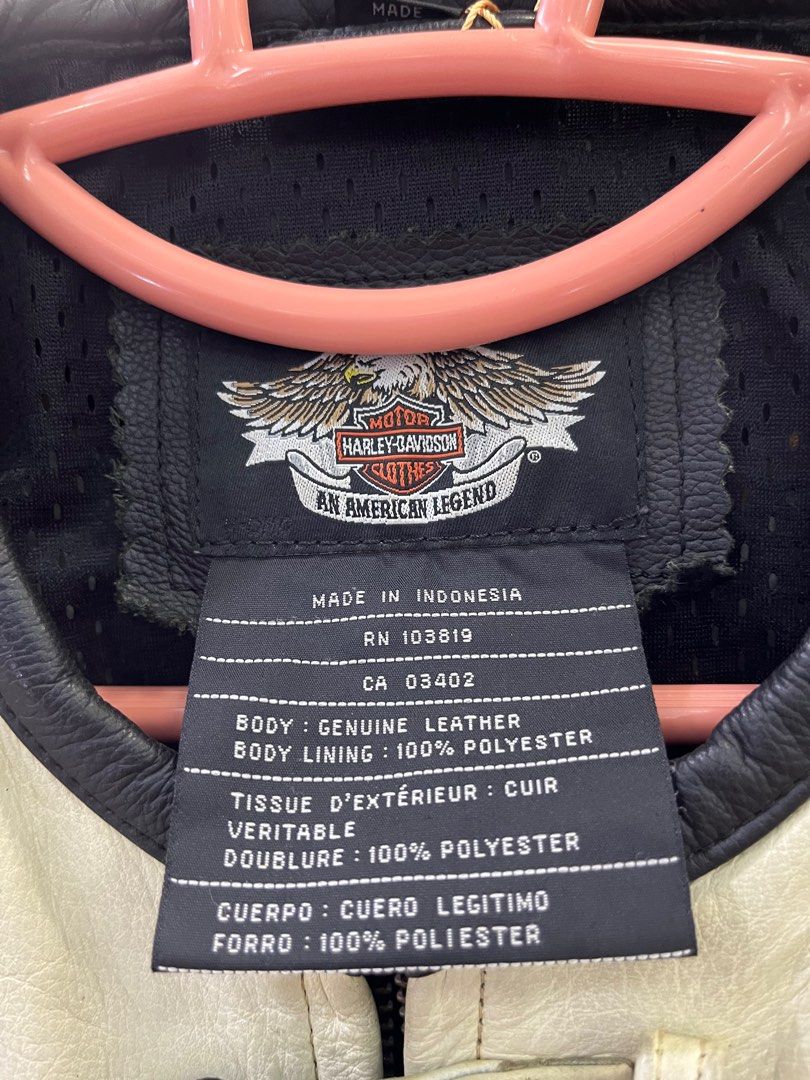 Jacket leather HARLEY DAVIDSON Women s Fashion Coats Jackets