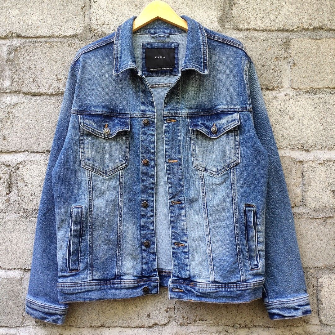 Jaket jeans zara man shop