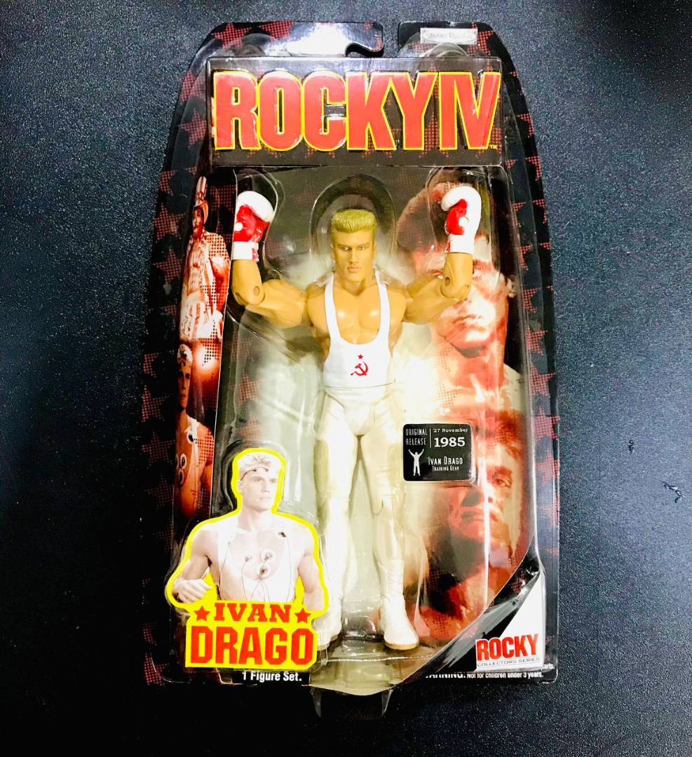 JAKKS PACIFIC 2005 ROCKY IV COLLECTION SERIES - IVAN DRAGO ( RUSSIAN