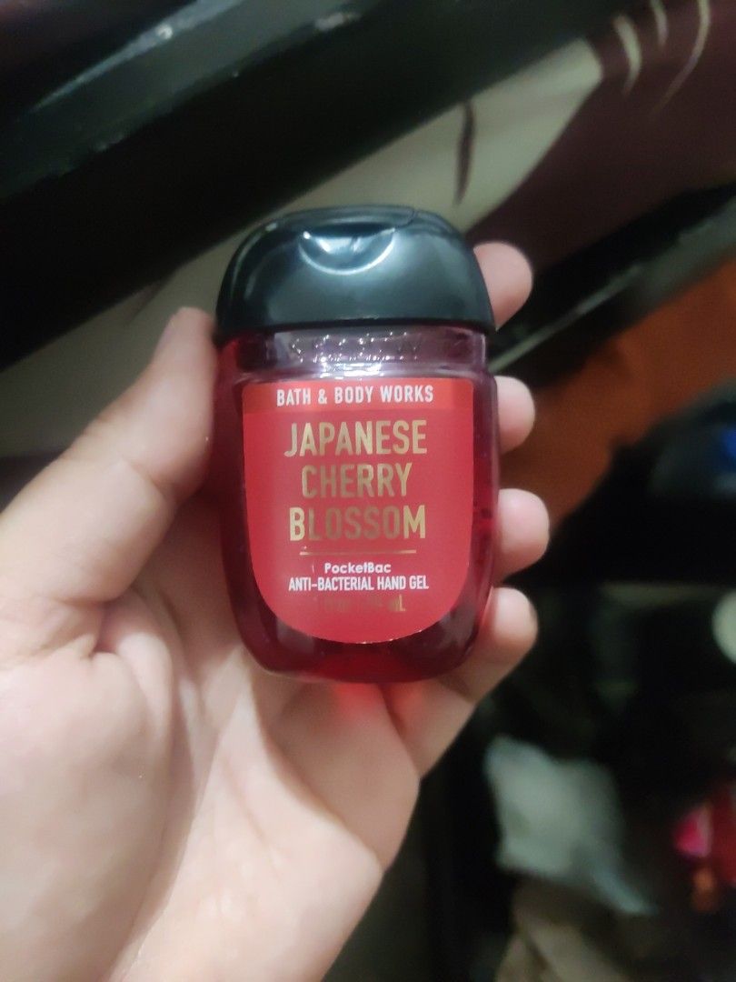 JAPANESE CHERRY BLOSSOM hand sanitizer on Carousell