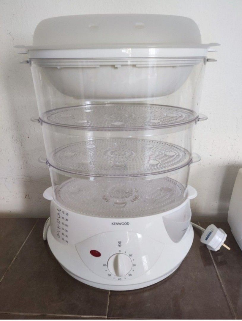 Kenwood Steamer Pengukus Food Steamer 4 layers, Furniture & Home Living