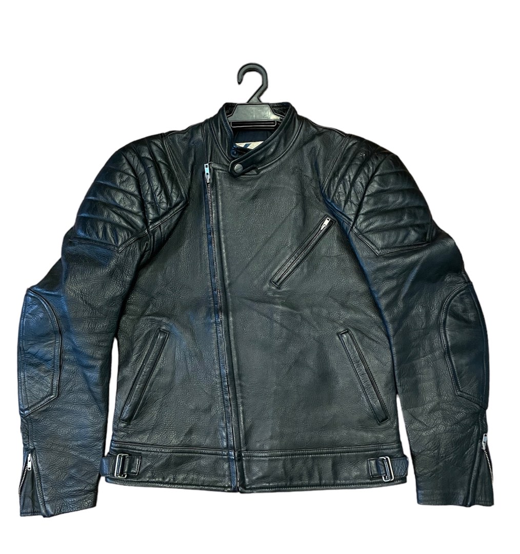 Kushitani Leather Biker RXZ Jacket, Men's Fashion, Coats, Jackets and ...