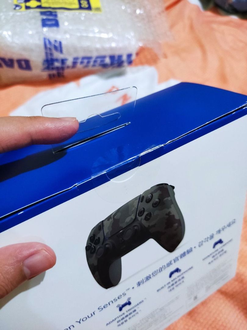 LEGIT Dualsense PS5 Controller Brand New Sealed Camouflage Gray (Category: Controllers) located in Marilao. Submitted by calibre027 (Listing ID 1248200540, Image 2). Description: LEGIT Dualsense PS5 Controller Brand New Sealed Camouflage Gray 🔥Brand New Sealed unit 🔥Latest revision of Dualsense 🔥Can give scanned copy of receipt, local unit with warranty 👉 meetup - Anonas, Quezon City / pwede sm north, trinoma upon schedule nga lang / meycauay