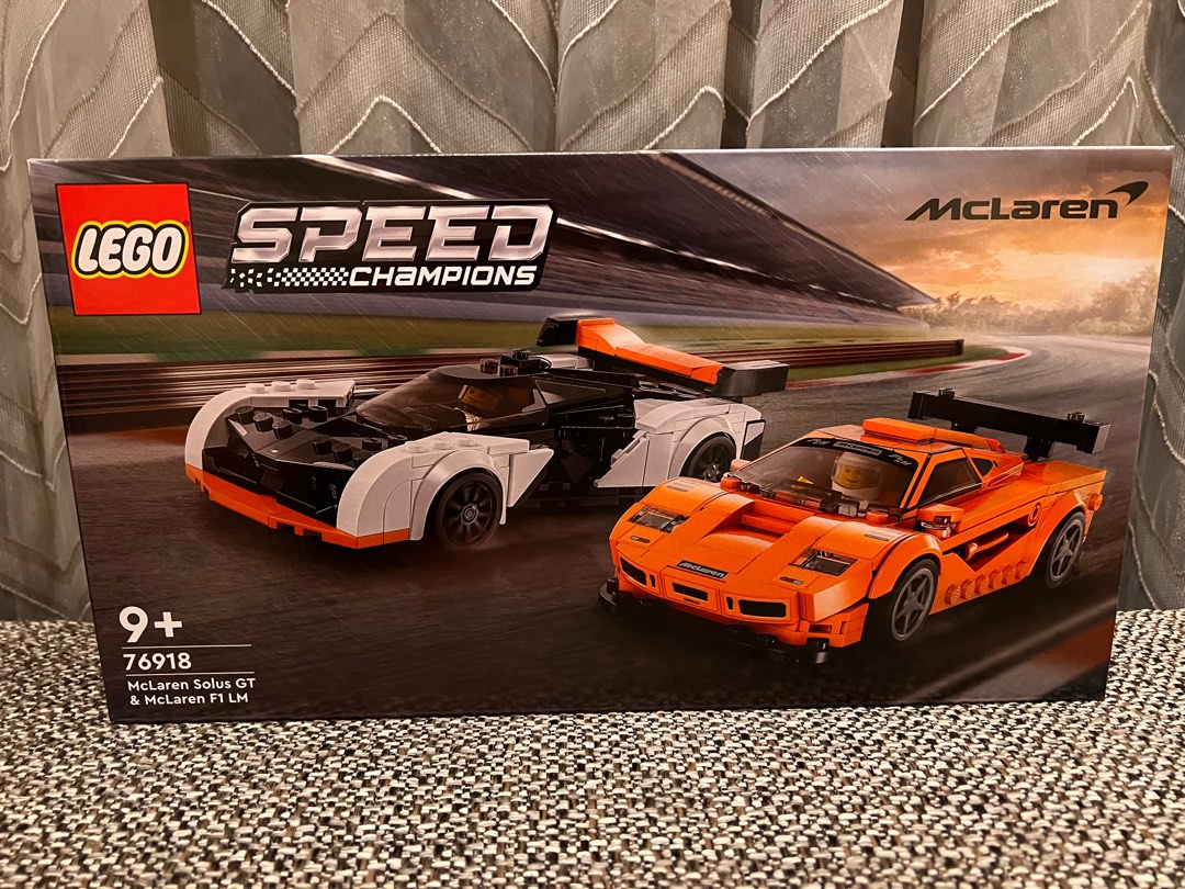 LEGO Speed Champions McLaren Solus GT & McLaren F1 LM Set 76918
