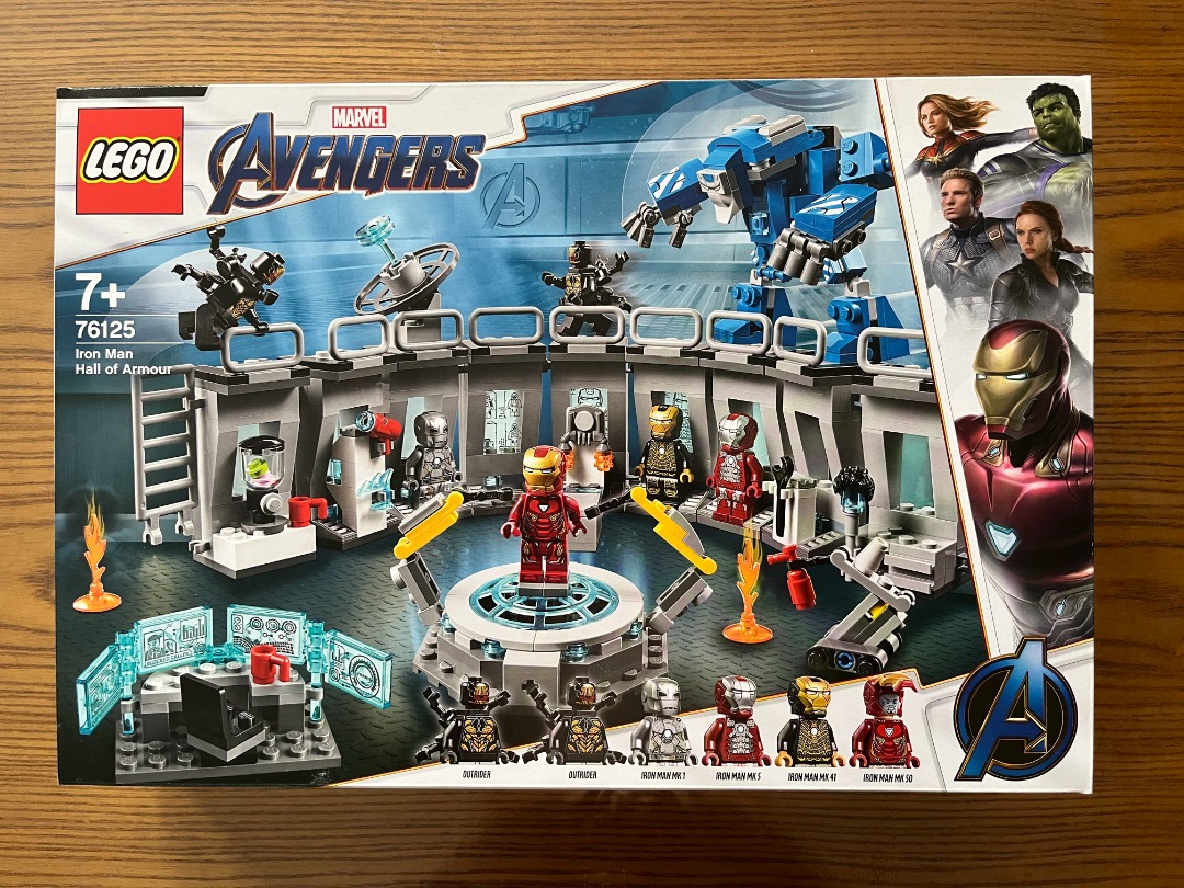 Lego avengers iron man hall of armour shop