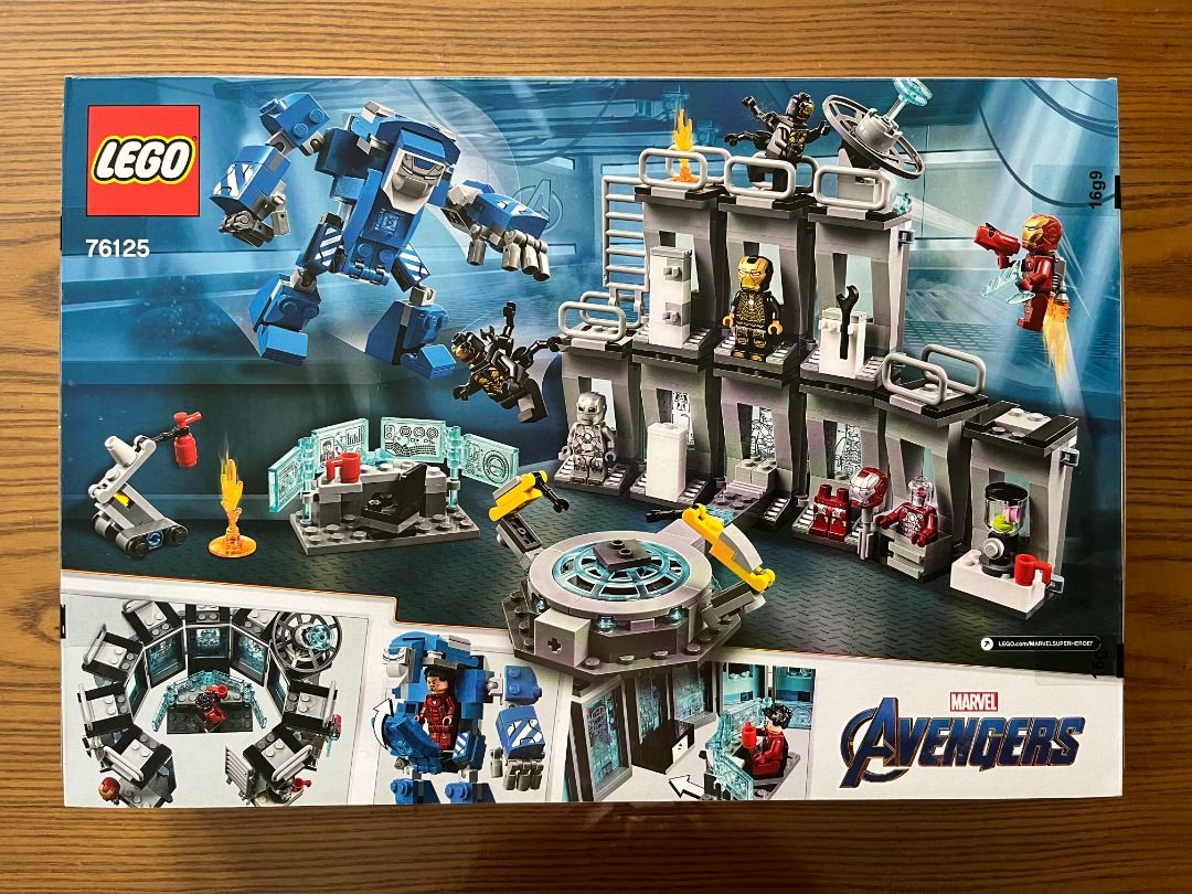 New LEGO 76125 Marvel Avengers Iron Man Hall of Armor - RETIRED