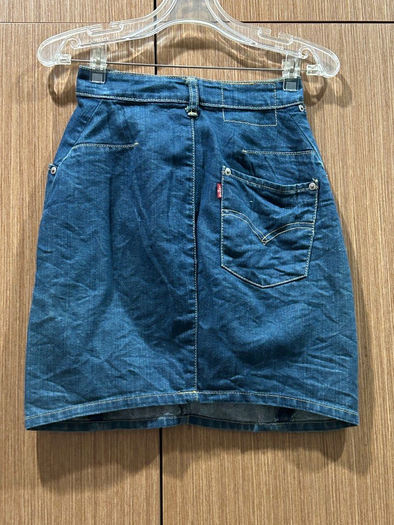 levi's levis made in japan engineerd jeans denim skirt vintage rok