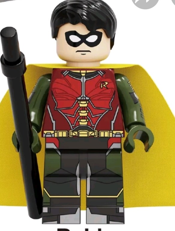 lego red robin decals