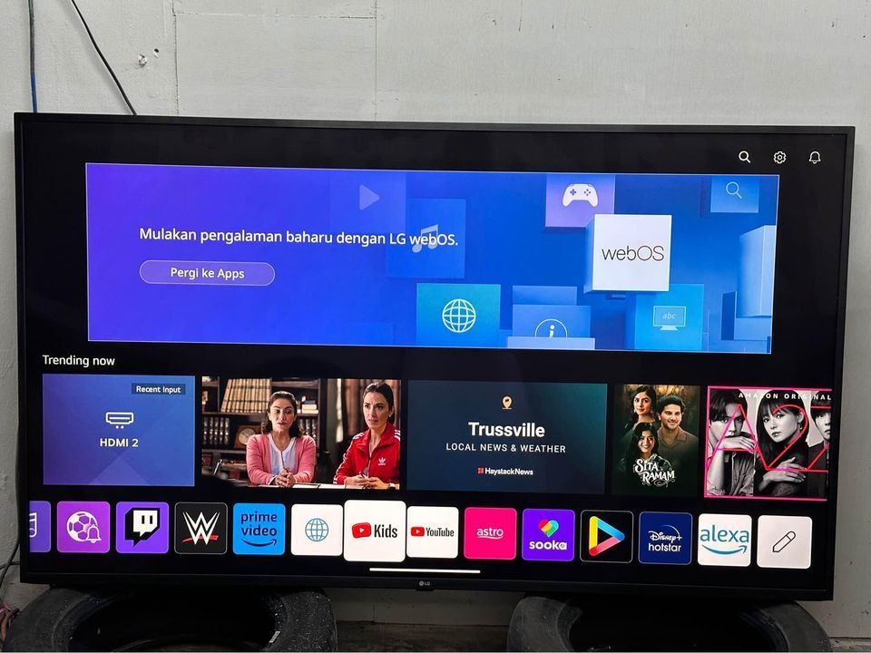 LG 65” 4K Ultra HD Smart LED TV With Extended Warranty, TV & Home