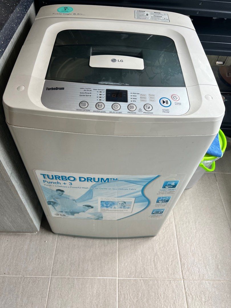 LG top load 6.5kg washer., TV & Home Appliances, Washing Machines and