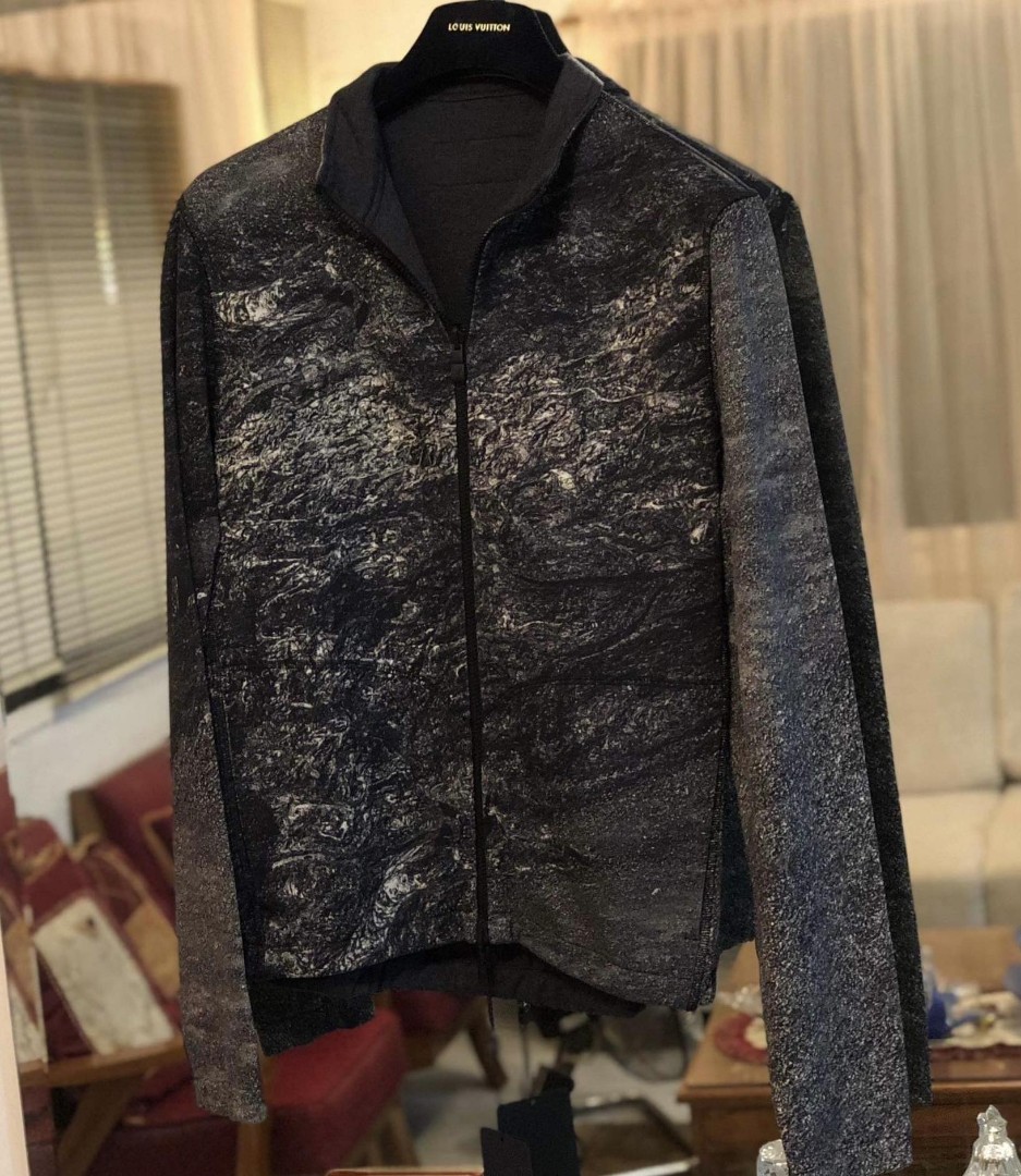 Louis vuitton SS19 Packable Galaxy Jacket, Luxury, Apparel on Carousell