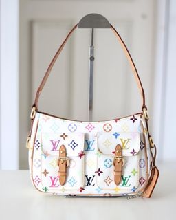 Louis Vuitton lv multicolor alma white, Luxury, Bags & Wallets on Carousell