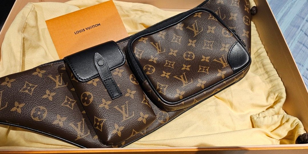 Louis Vuitton Christopher Bum Bag Monogram & Macassar